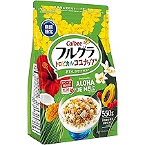 Amazon.co.jp: カルビー フルグラトロピカルココナッツ味 550g×6